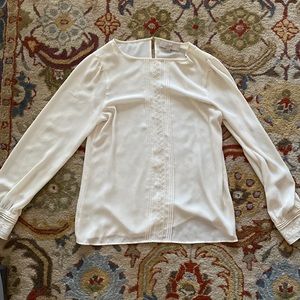LOFT Cream Blouse